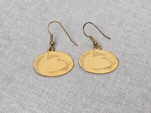Penn State Gold Earrings